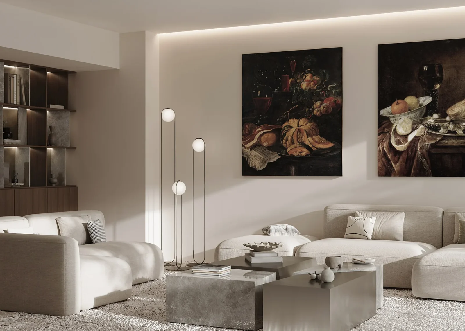 Interior design render from Core Living project