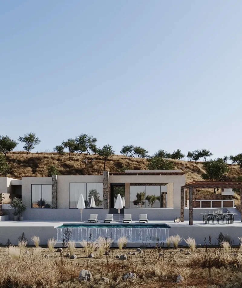 Villa Kyrva Exterior Architecture Design & Landscape Design